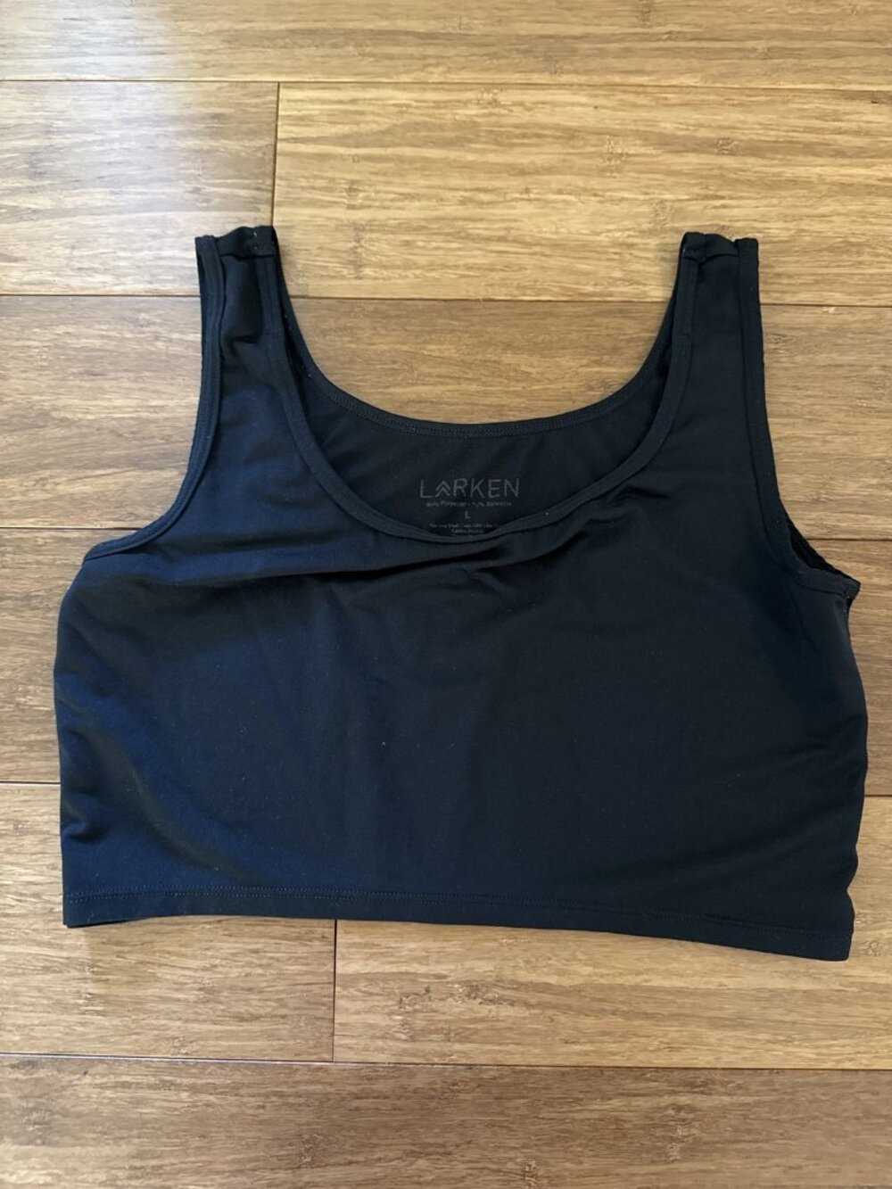 Larken X Nursing Hands-Free Pumping Bra Black Size L